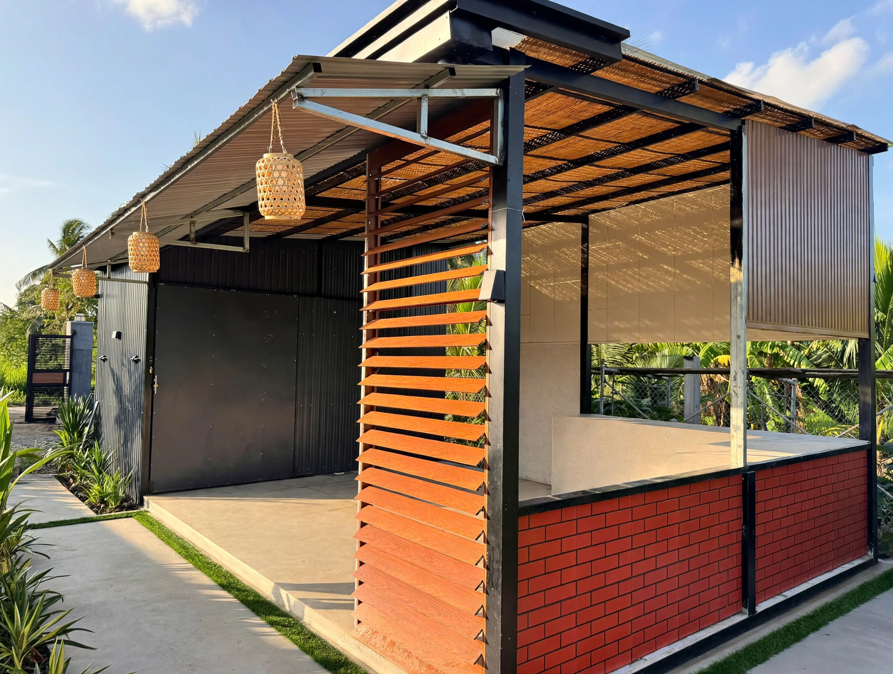 Lắp đặt cửa chớp nhôm W Pro
